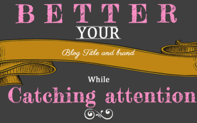 Good blog titles