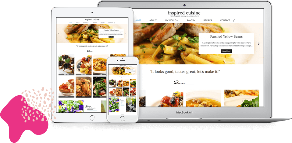 one page websites
